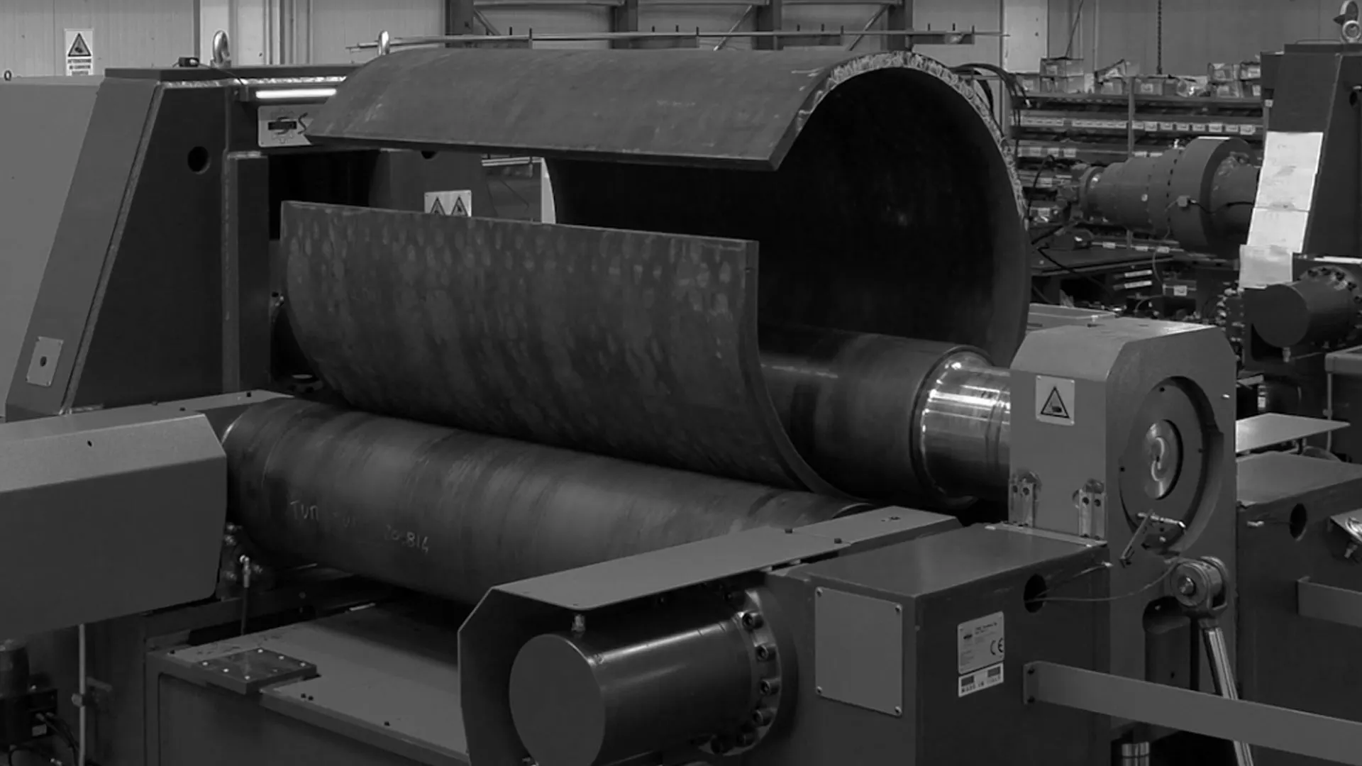 Plate  Rolls testing, repair, technical check